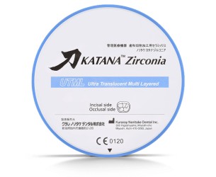 DISQUE ZIRCONE KATANA UTML